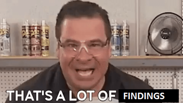 Cloud security findings