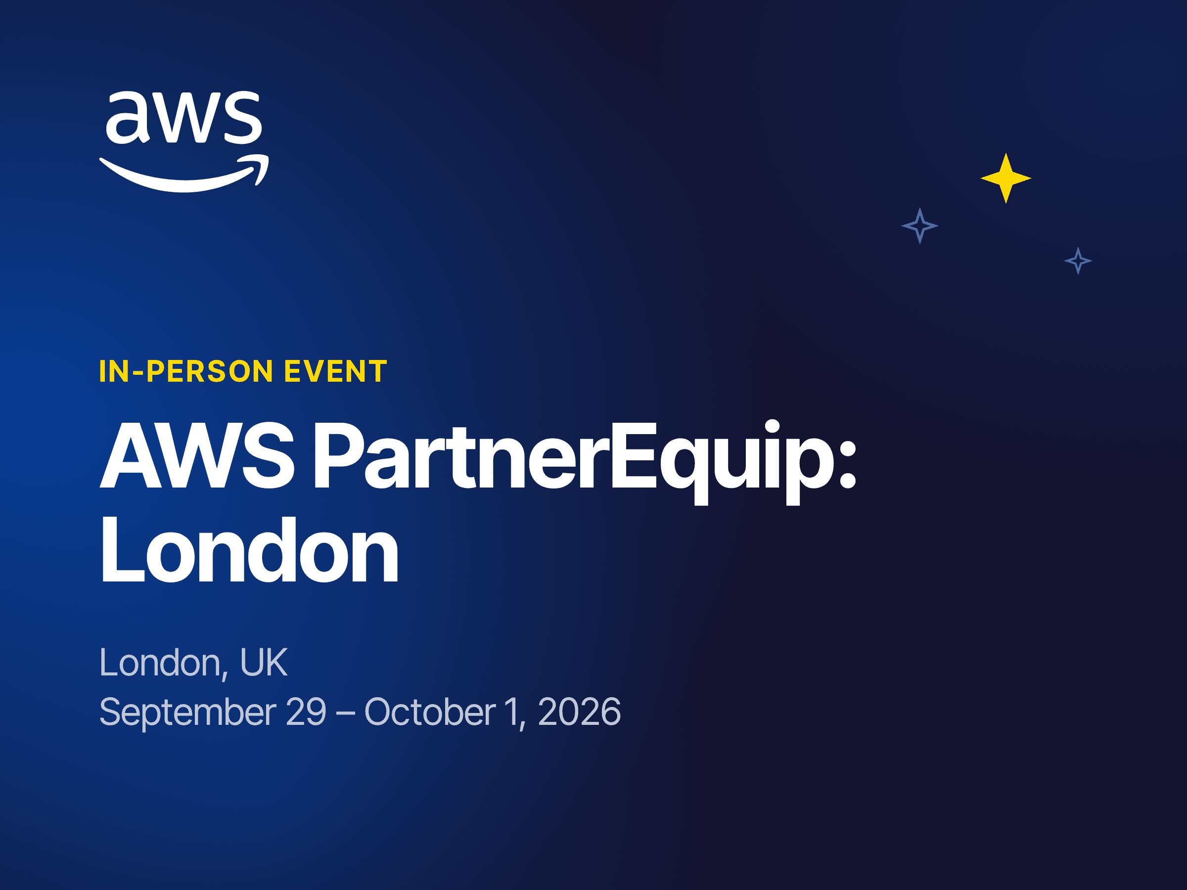 AWS PartnerEquip London